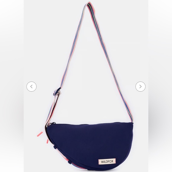 NWT Wildfox Blue Women’s Sling Bag - Picture 2 of 7